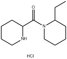 (2-Ethyl-1-piperidinyl)(2-piperidinyl)methanonehydrochloride Structure