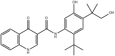 1246213-23-9 3-QuinolinecarboxaMide, N-[2-(1,1-diMethylethyl)-5-hydroxy-4-(2-hydroxy-1,1-diMethylethyl)phenyl]-1,4-dihydro-4-oxo-