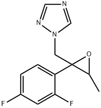 1-[(2R,3S)-2-(2,4-DIFLUORO-PHENYL)-3-METHYL-OXIRANYLMETHYL]-1H-[1,2,4]TRIAZOLE 구조식 이미지