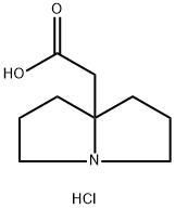 124655-63-6 Tetrahydro-1H-pyrrolizine-7a(5H)-acetic acid hydrochloride