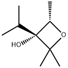 3-Oxetanol,2,2,4-trimethyl-3-(1-methylethyl)-,trans-(9CI) Structure