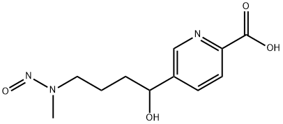 4-(Methylnitrosamino)-1-[(3-pyridyl)-4-carboxy]-1-butanol 구조식 이미지