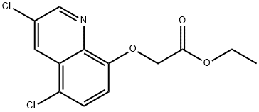 Ethyl 2-(3,5-Dichloroquinolin-8-yloxy)acetate Structure