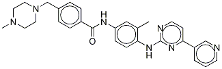 Imatinib Para-diaminomethylbenzene Impurity-d3 Structure