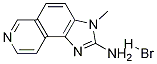 3-Methyl-3H-imidazo[4,5-f]isoquinolin-2-amine Hydrobromide Structure