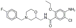 Mosapride-d5 Structure