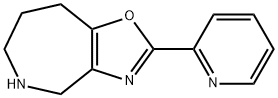 4H-Oxazolo[4,5-c]azepine, 5,6,7,8-tetrahydro-2-(2-pyridinyl)- 구조식 이미지
