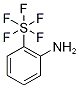 2-(Pentafluorothio)aniline, 2-(Pentafluorosulphanyl)aniline 구조식 이미지