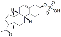 (3S,8S,9R,10S,13S,14R,17R)-17-acetyl-10,13-dimethyl-3-sulfooxy-2,3,4,7,8,9,11,12,14,15,16,17-dodecahydro-1H-cyclopenta[a]phenanthrene 구조식 이미지