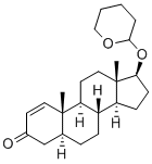 1-Testosterone tetrahydropyran Structure