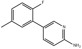 5-(2-Fluoro-5-Methylphenyl)pyridin-2-aMine Structure