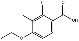 Benzoic acid, 4-ethoxy-2,3-difluoro- (9CI) 구조식 이미지