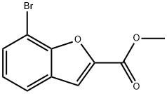 METHYL-7-BROMO-1-BENZOFURAN-2-CARBOXYLATE Structure