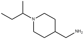 C-(1-sec-Butyl-piperidin-4-yl)-methylamine Structure