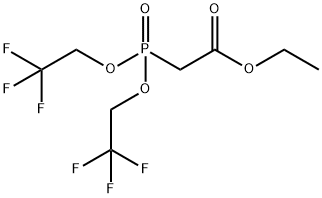 ETHYL [BIS(2,2,2-TRIFLUOROETHOXY)PHOSPHINYL]ACETATE 구조식 이미지