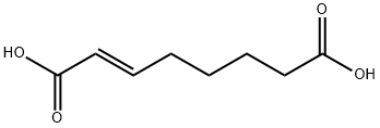 2-Octenedioic Acid 구조식 이미지