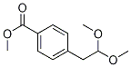 Methyl 4-(2,2-diMethoxyethyl)benzoate Structure