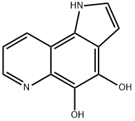 1H-Pyrrolo[2,3-f]quinoline-4,5-diol (9CI) Structure