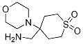 4-(AMinoMethyl)-4-Morpholin-4-ylthiane-1,1-dione Structure