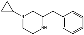 3-Benzyl-1-cyclopropylpiperazine 구조식 이미지