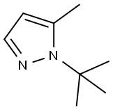 1-tert-butyl-5-Methyl-1H-pyrazole Structure