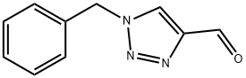 1-벤질-1H-1,2,3-트리아졸-4-카브알데히드 구조식 이미지
