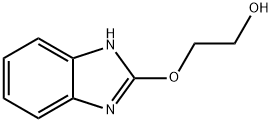 Ethanol, 2-(1H-benzimidazol-2-yloxy)- (9CI) Structure