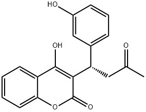 3'-hydroxywarfarin Structure