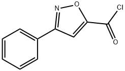 5-이속사졸카르보닐클로라이드,3-페닐-(9CI) 구조식 이미지