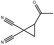 1,1-시클로프로판디카르보니트릴,2-아세틸-(9CI) 구조식 이미지