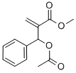 2-(ACETOXY-PHENYL-METHYL)-ACRYLIC ACID METHYL ESTER Structure