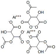 Aluminum acetotartrate 구조식 이미지