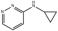 N-시클로프로필피리다진-3-아민 구조식 이미지