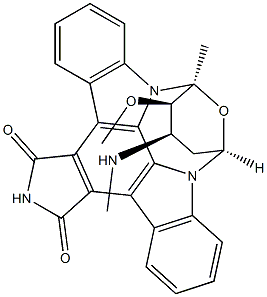 7-Oxo Staurosporine 구조식 이미지