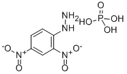 2,4-DINITROPHENYLHYDRAZINE PHOSPHORIC ACID 구조식 이미지