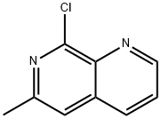 8-Chloro-6-methyl-1,7-naphthyridine Structure