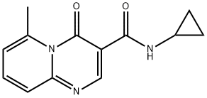 N-cyclopropyl-2-methyl-10-oxo-1,7-diazabicyclo[4.4.0]deca-2,4,6,8-tetr aene-9-carboxamide 구조식 이미지