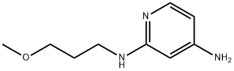 N2-(3-methoxypropyl)pyridine-2,4-diamine Structure