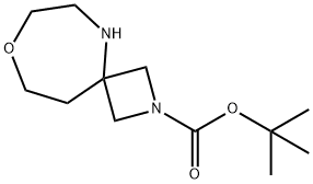 2-Boc-8-oxa-2,5-diaza-spiro[3.6]decane Structure