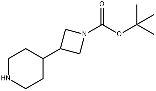 3-피페리딘-4-일-아제티딘-1-카르복실산tert-부틸에스테르 구조식 이미지