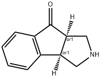 2,3,3a,8a-Tetrahydro-1H-2-aza-cyclopenta[a]inden-8-one Structure