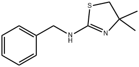 BENZYL-(4,4-DIMETHYL-4,5-DIHYDRO-THIAZOL-2-YL)-AMINE Structure