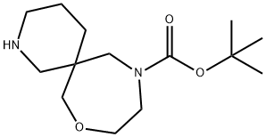 tert-Butyl 8-oxa-2,11-diazaspiro-[5.6]dodecane-11-carboxylate Structure
