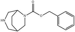 benzyl 3,6-diazabicyclo[3.2.2]nonane-6-carboxylate 구조식 이미지
