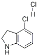 4-Chloro-2,3-dihydro-1H-indole hydrochloride Structure