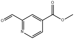 Methyl 2-forMylisonicotinate Structure