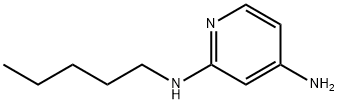 N2-pentylpyridine-2,4-diamine Structure