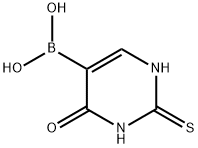 5-dihydroxyboryl-2-thiouracil Structure