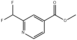 Methyl 2-(difluoroMethyl)
isonicotinate Structure