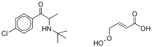 3'-Dechloro-4'-chloro Bupropion FuMarate Structure